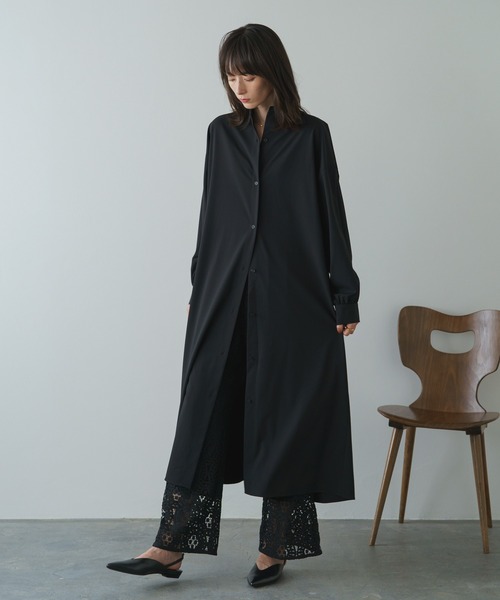 russet（ラシット）の「《qurumu》ロングシャツワンピース(O-251