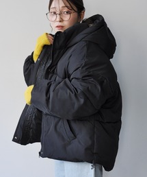 Meli rich（メリーリッチ）の「裾ラウンドフェイクダウンジャケット（ダウンジャケット/コート）」