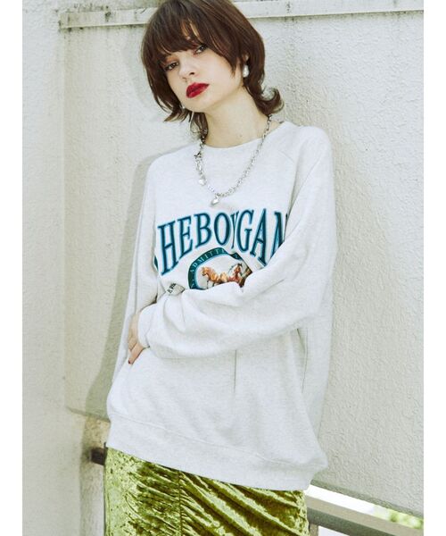 jouetie(ジュエティ)の「ホースライディングプルオーバー【スウェット/トレーナー】(スウェット・レディース・ブラック/グレー/イエロー/ボルドー・MEDIUM)」の19枚目の写真