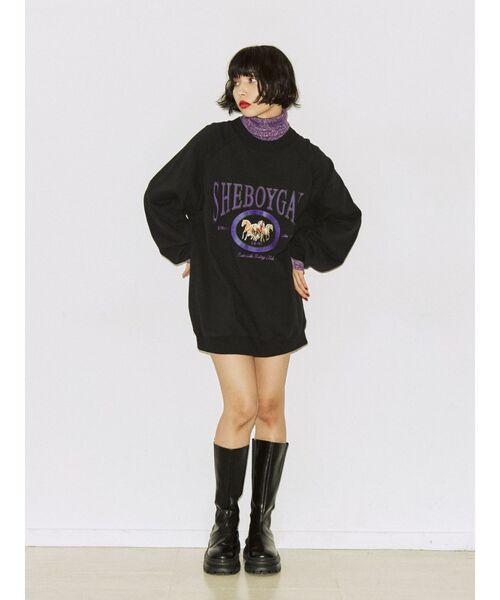 jouetie(ジュエティ)の「ホースライディングプルオーバー【スウェット/トレーナー】(スウェット・レディース・ブラック/グレー/イエロー/ボルドー・MEDIUM)」の22枚目の写真