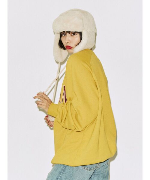 jouetie(ジュエティ)の「ホースライディングプルオーバー【スウェット/トレーナー】(スウェット・レディース・ブラック/グレー/イエロー/ボルドー・MEDIUM)」の9枚目の写真