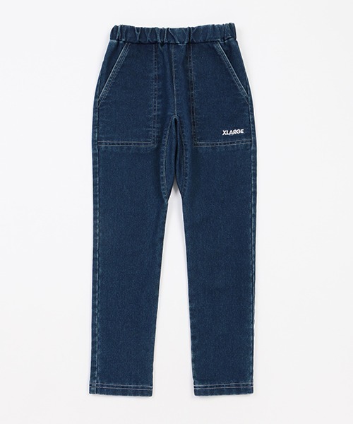 XLARGE KIDS（エクストララージキッズ）の「ジョグデニムマチツキパンツ（デニムパンツ・キッズ・グレー/ネイビー・100cm/140cm/80ｃｍ/120cm/110cm/90cm/130cm）」の7枚目の写真