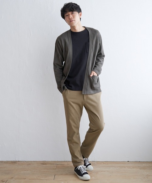 ikka(イッカ)の「EASYSTRETCH 起毛イージーパンツ(その他パンツ・メンズ・グレー/ブラック/ベージュ・S/M/L/XL)」の9枚目の写真