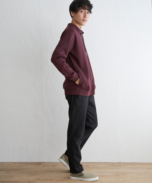 ikka(イッカ)の「EASYSTRETCH 起毛イージーパンツ(その他パンツ・メンズ・グレー/ブラック/ベージュ・S/M/L/XL)」の5枚目の写真
