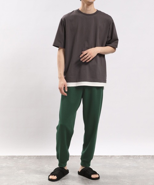 GLOBAL WORK Smile Seed Store（グローバルワーク スマイルシードストア）の「スウェットジョガーパンツ/175831（スウェットパンツ・メンズ・セージグリーン/ブラック/ネイビー・MEDIUM/X-LARGE/X-SMALL/LARGE/SMALL）」の11枚目の写真
