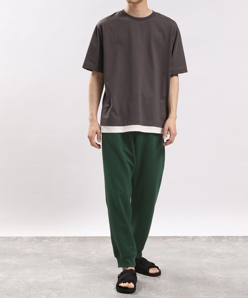 GLOBAL WORK Smile Seed Store（グローバルワーク スマイルシードストア）の「スウェットジョガーパンツ/175831（スウェットパンツ・メンズ・セージグリーン/ブラック/ネイビー・MEDIUM/X-LARGE/X-SMALL/LARGE/SMALL）」の12枚目の写真