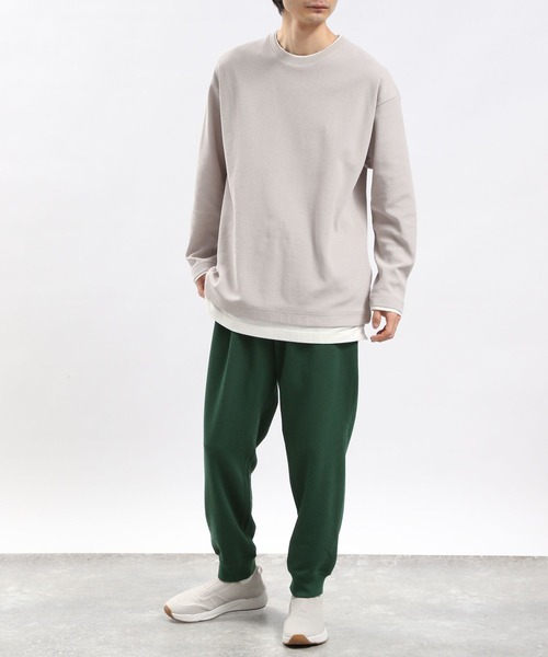 GLOBAL WORK Smile Seed Store（グローバルワーク スマイルシードストア）の「スウェットジョガーパンツ/175831（スウェットパンツ・メンズ・セージグリーン/ブラック/ネイビー・MEDIUM/X-LARGE/X-SMALL/LARGE/SMALL）」の16枚目の写真