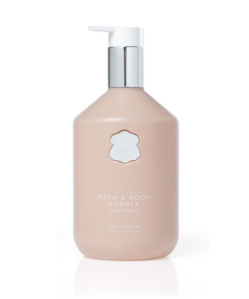 Laline（ラリン）の「バス&ボディバブル ウォームバニラ(限定)500ml