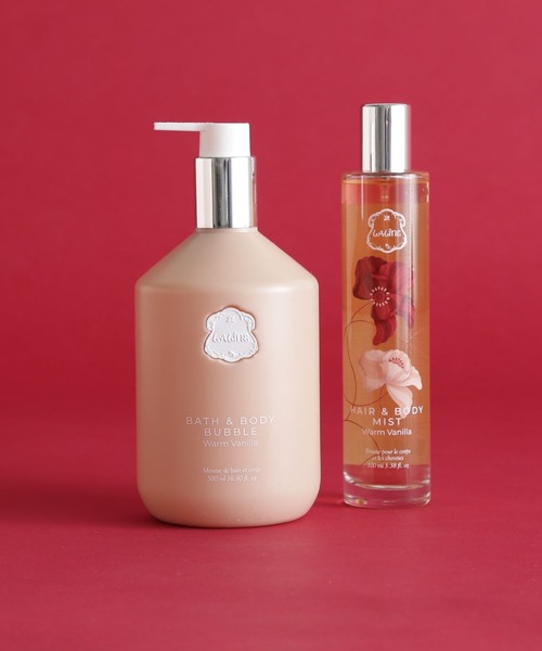 Laline（ラリン）の「バス&ボディバブル ウォームバニラ(限定)500ml