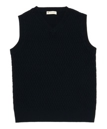 TOKYO SHIRTS | Vネック ベーシック ニットベスト(ニット/セーター)