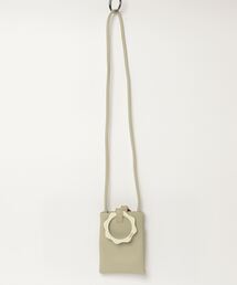 O/OVAL　FLOWER POCHETTE スマートフォンポシェット