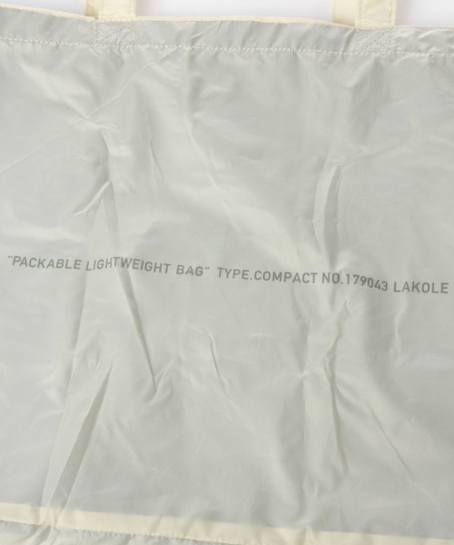 LAKOLE（ラコレ）の「レジカゴバッグ / 977716（エコバッグ/サブバッグ・レディース・ブラック/オフホワイト/グレー・FREE）」の14枚目の写真