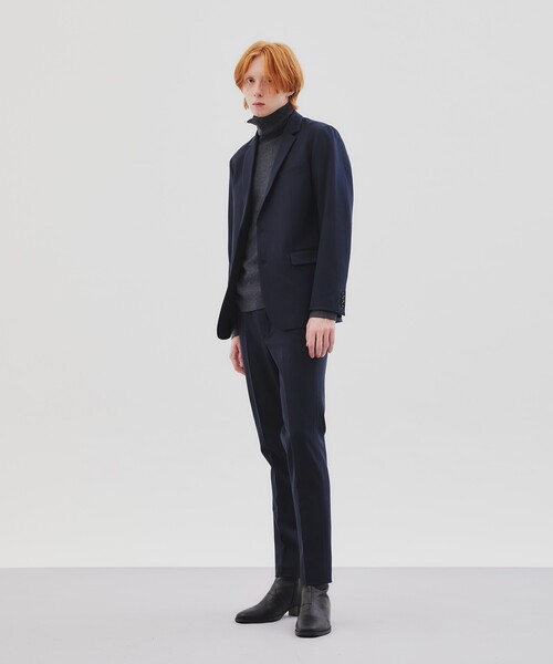 tk.TAKEO KIKUCHI(ティーケータケオキクチ)の「◆ソフトサーモスラックス(スラックス・メンズ・チャコールグレー/ブラック/ブルー系その他・01/02/03/04)」の4枚目の写真