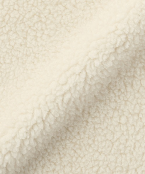 無印良品（ムジルシリョウヒン）の「ボアフリースベスト（ベスト・レディース・スモーキーグリーン系/ネイビー系/アイボリー・XL/XS/S/L/M/XXL）」の11枚目の写真