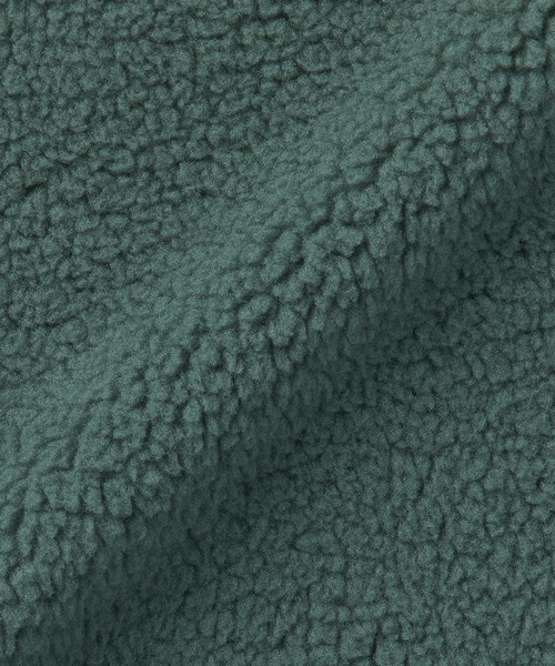 無印良品（ムジルシリョウヒン）の「ボアフリースベスト（ベスト・レディース・スモーキーグリーン系/ネイビー系/アイボリー・XL/XS/S/L/M/XXL）」の19枚目の写真