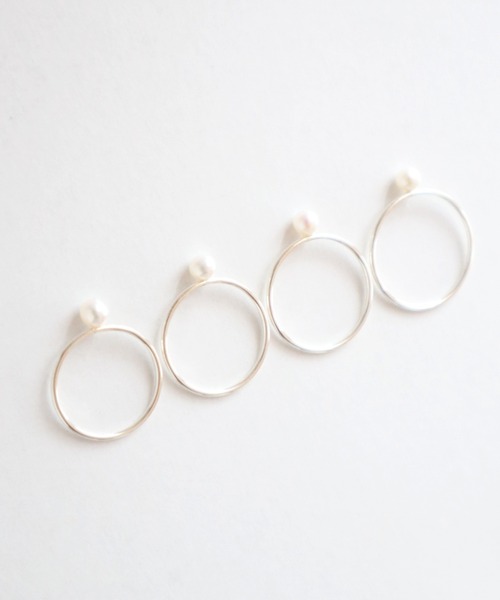 CERCA(チェルカ)の「KAM.accessory/silver925,14kgf/パールリング(リング・レディース・A/D/C/B・16号/9号/14号/12号)」の6枚目の写真
