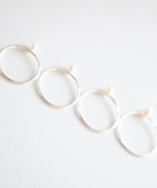 CERCA(チェルカ)の「KAM.accessory/silver925,14kgf/パールリング(リング・レディース・A/D/C/B・16号/9号/14号/12号)」の7枚目の写真