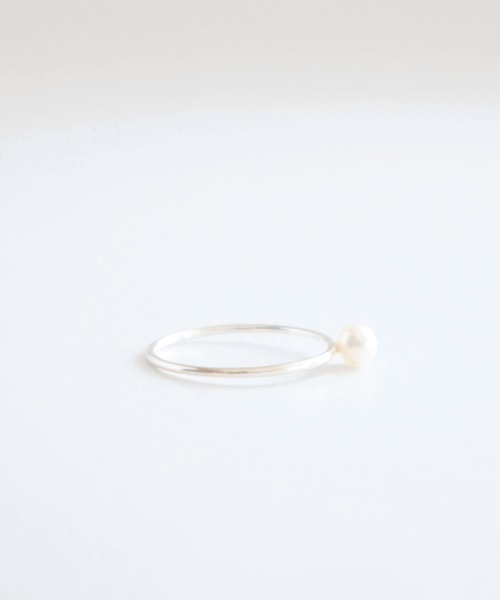 CERCA(チェルカ)の「KAM.accessory/silver925,14kgf/パールリング(リング・レディース・A/D/C/B・16号/9号/14号/12号)」の8枚目の写真