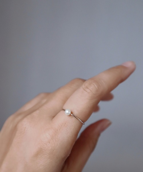 CERCA(チェルカ)の「KAM.accessory/silver925,14kgf/パールリング(リング・レディース・A/D/C/B・16号/9号/14号/12号)」の14枚目の写真