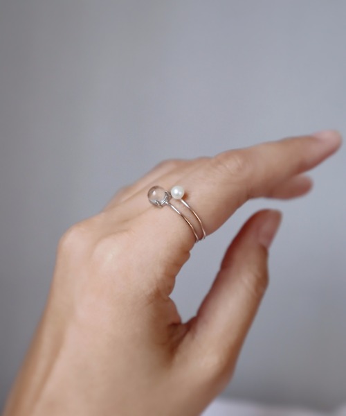 CERCA(チェルカ)の「KAM.accessory/silver925,14kgf/パールリング(リング・レディース・A/D/C/B・16号/9号/14号/12号)」の21枚目の写真