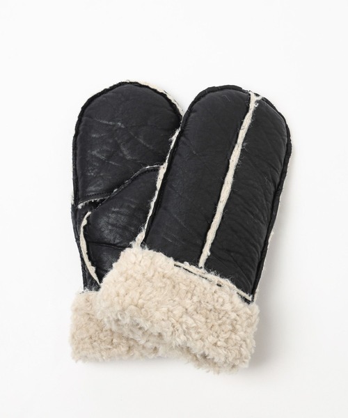 LOWRYS FARM(ローリーズファーム)の「ムートンフウミトン 980731(手袋・レディース・ブラック/ベージュ・FREE)」の12枚目の写真