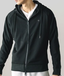 1PIU1UGUALE3 RELAX/ウノピゥウノウグァーレトレ リラックス jersey zip sleeve hoodie フーディー