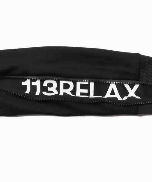 1piu1uguale3 RELAX（ウノピュウノウグァーレトレリラックス）の「1PIU1UGUALE3 RELAX/ウノピゥウノウグァーレトレ リラックス jersey zip sleeve hoodie フーディー（パーカー・メンズ・ブラック/ネイビー・L/XL/M）」の17枚目の写真