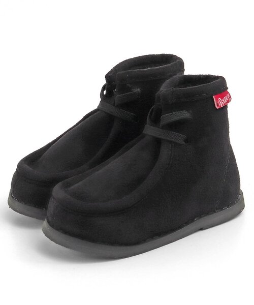 BREEZE(ブリーズ)の「モカシンボアブーツ(ブーツ・キッズ・ブラウン/ブラック・18/14/17/16/19/15 )」の5枚目の写真