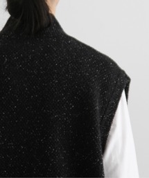 crepuscule（クレプスキュール）の「crepuscule Wool Moss Stitch Zip