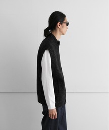 crepuscule（クレプスキュール）の「crepuscule Wool Moss Stitch Zip