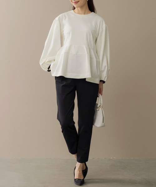 SONO/ソーノ】【WARM STRETCH】コンフォートテーパードパンツ（その他