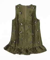 sister jane - 【新品タグ付き】sisterjane シスタージェーン ベスト sister jane - 新品タグ付◉ sister Janeローズ ミニドレスの