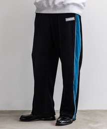 【VISION STREET WEAR / ヴィジョンストリートウェア】 セットアップ可能 ユニセックス ベロアトラックパンツ