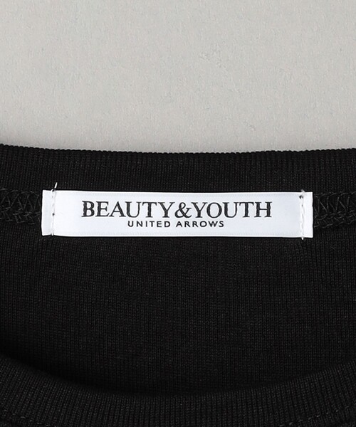 BEAUTY&YOUTH UNITED ARROWS(ビューティーアンドユースユナイテッドアローズ)の「コットン フライス ロングスリーブ Tシャツ 2(Tシャツ/カットソー・レディース・オフホワイト/ブラック・FREE)」の21枚目の写真