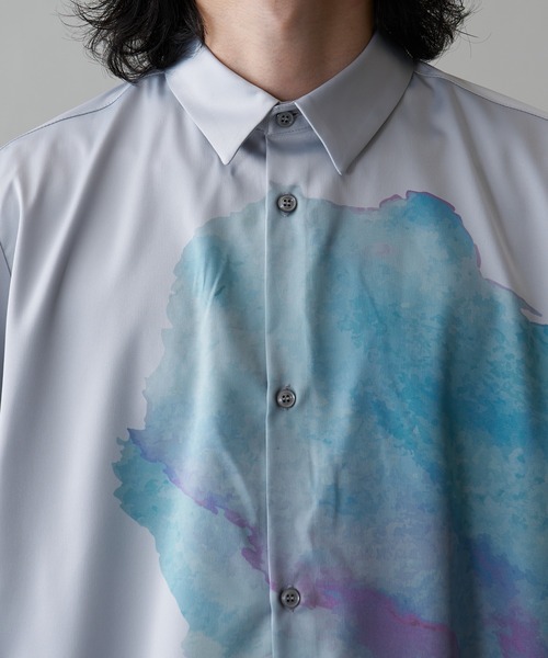 Lui's（ルイス）の「マーブルシャツ（シャツ/ブラウス）」 - WEAR