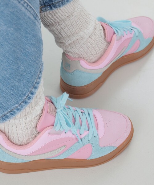 Ray BEAMS（レイビームス）の「FILA × Ray BEAMS / 別注 COURT DASH（スニーカー・レディース・ピンク・26.0cm/25.0cm/24.0cm/23.0cm/22.0cm）」の8枚目の写真