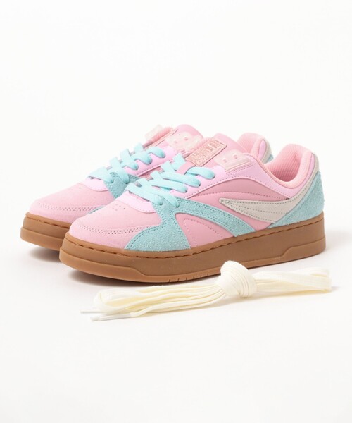 Ray BEAMS（レイビームス）の「FILA × Ray BEAMS / 別注 COURT DASH（スニーカー・レディース・ピンク・26.0cm/25.0cm/24.0cm/23.0cm/22.0cm）」の16枚目の写真