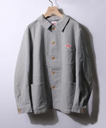 美品　ユナイテッドアローズ　別注　DANTON デニムカバーオール サイズ38 BEAUTY&YOUTH UNITED ARROWS（ビューティーアンドユース