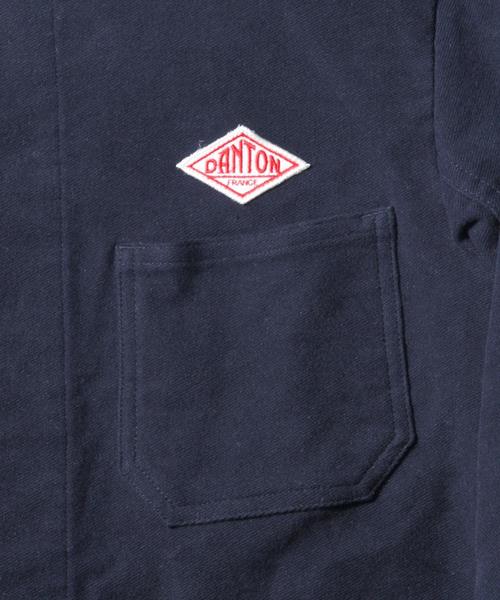 美品 ダントン ビューティアンドユース別注 シアサッカー カバーオール ネイビー 美品 ダントン ビューティアンドユース別注 シアサッカー