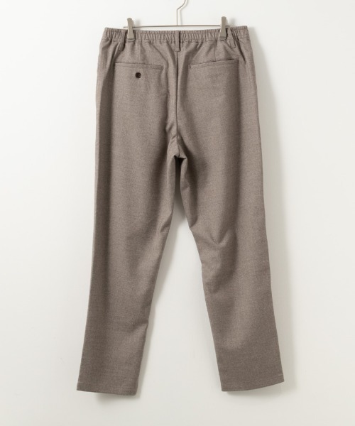 NAVY（ネイビー）の「NAVY ウールタッチテーパードパンツ（スラックス・メンズ・ネイビー/チャコールグレー/ベージュ・XL/M/S/L/XXL）」の4枚目の写真