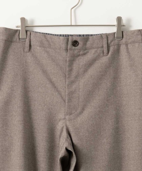 NAVY（ネイビー）の「NAVY ウールタッチテーパードパンツ（スラックス・メンズ・ネイビー/チャコールグレー/ベージュ・XL/M/S/L/XXL）」の5枚目の写真