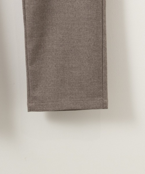 NAVY（ネイビー）の「NAVY ウールタッチテーパードパンツ（スラックス・メンズ・ネイビー/チャコールグレー/ベージュ・XL/M/S/L/XXL）」の7枚目の写真