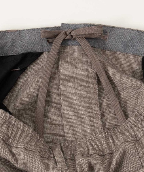 NAVY（ネイビー）の「NAVY ウールタッチテーパードパンツ（スラックス・メンズ・ネイビー/チャコールグレー/ベージュ・XL/M/S/L/XXL）」の12枚目の写真