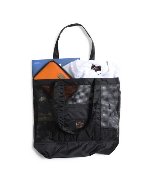 ROTAR(ローター)の「WORK Nylon Mesh Tote BAG(トートバッグ・メンズ・オリーブ/ブラック・FREE)」の3枚目の写真