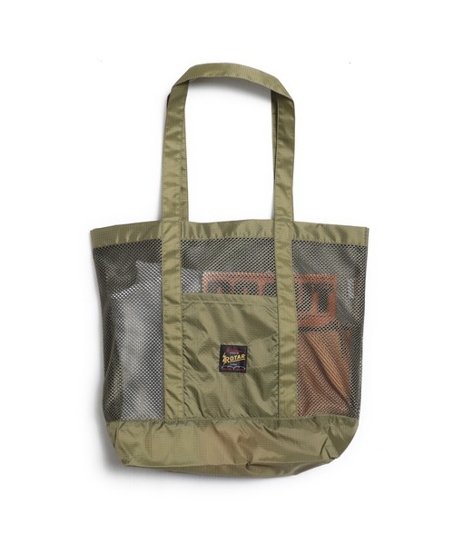 ROTAR(ローター)の「WORK Nylon Mesh Tote BAG(トートバッグ・メンズ・オリーブ/ブラック・FREE)」の4枚目の写真