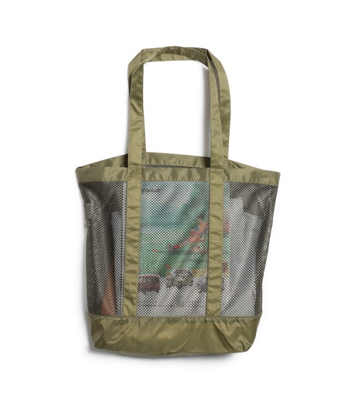 ROTAR(ローター)の「WORK Nylon Mesh Tote BAG(トートバッグ・メンズ・オリーブ/ブラック・FREE)」の5枚目の写真