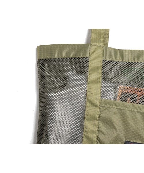 ROTAR(ローター)の「WORK Nylon Mesh Tote BAG(トートバッグ・メンズ・オリーブ/ブラック・FREE)」の8枚目の写真