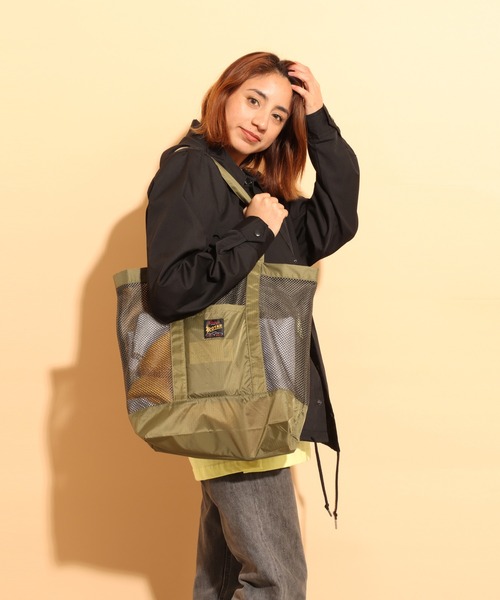 ROTAR(ローター)の「WORK Nylon Mesh Tote BAG(トートバッグ・メンズ・オリーブ/ブラック・FREE)」の14枚目の写真