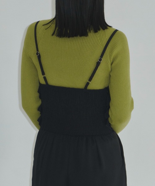 Aunt Marie's（アントマリーズ）の「フロントフリルオールインワン（つなぎ/オールインワン・レディース・チャコールグレー/ブラック・FREE）」の18枚目の写真