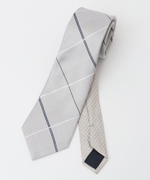 MEN'S BIGI | チェック柄シルクネクタイ(ネクタイ)